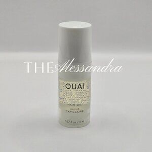 OUAI Mini Hair Oil Travel Size 0.17 fl oz 5 ml Heat Protectant Frizz Control New